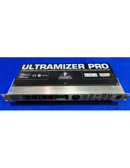 Behringer Ultramizer Pro DSP1424P PROCESSORE 24-Bit Digitale Multibanda Loudness