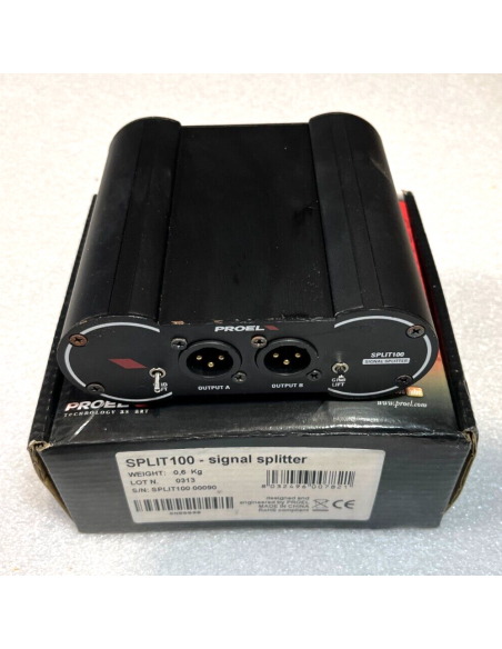 Proel SPLIT100 splitter di segnale passivo.