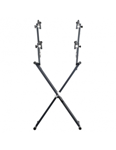 Proel SPL253 Supporto professionale per tastiera a tre livelli con doppio telaio