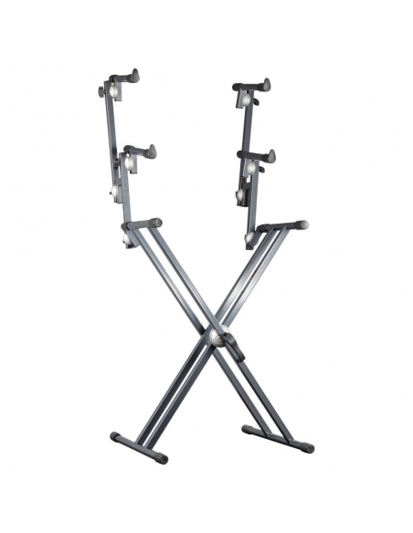 Proel SPL253 Supporto professionale per tastiera a tre livelli con doppio telaio