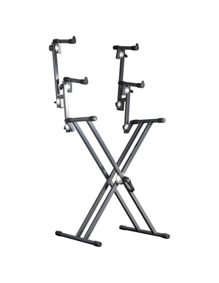 Proel SPL253 Supporto professionale per tastiera a tre livelli con doppio telaio
