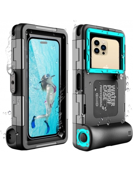 Shellbox Custodia impermeabile smartphone IPX8 Supporto telefono cellulare 15 m