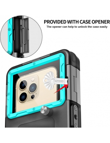 Shellbox Custodia impermeabile smartphone IPX8...
