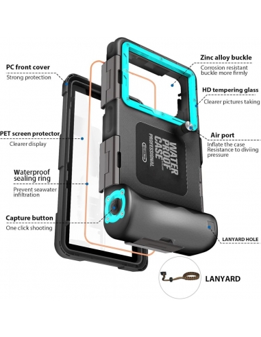 Shellbox Custodia impermeabile smartphone IPX8...