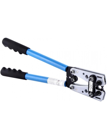 Pinza crimpatrice professionale in acciaio al carbonio, 6-50 mm²