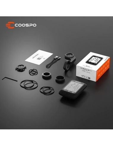 Coopso BC107 - Ciclocomputer GPS senza fili,...