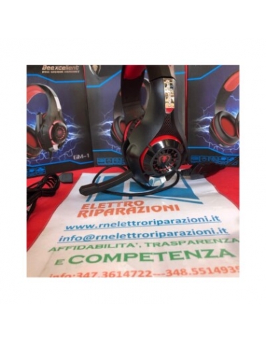 Cuffie Gaming con MicrofonoControllo del Volume...