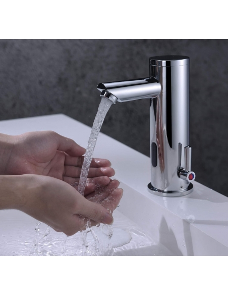 Gangang Rubinetto con Sensore Automatico Touchless Rubinetti per Bagno