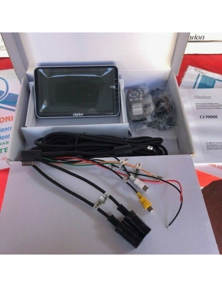 MONITOR AUTO CLARION CJ7000E  LCD A COLORI WIDE SCREEN 7″ CON TELECOMANDO 