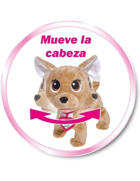 CAGNOLINO CHI CHI LOVE PELUCHE INTERATTIVO HAPPY RISPONDE A 12 COMANDI SIMBA