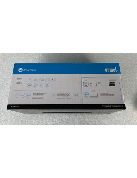 Telecamera Bullet Urmet 1093/144M4ZI D N IP66 H.265 4MP (2K) 2.8 12mm autofocus