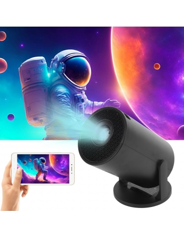 Projector-black-eu Mini Proiettore 4K WiFi 6...