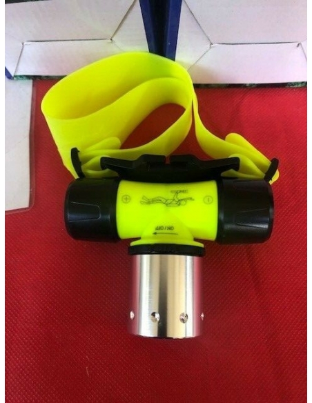 Lampada Frontale Subacquea Led Torcia Immersione Sub per immersione 1000 lumen T