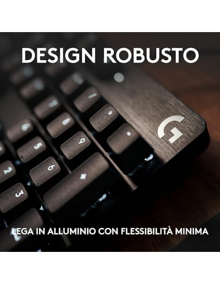 Logitech G413 Tastiera per Giochi Meccanica Retroilluminata - Nera