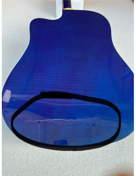 CHITARRA ACUSTICA ELETTRIFICATA EKO RANGER CW EQ BLS Sunburs + Accor. II° Scelta