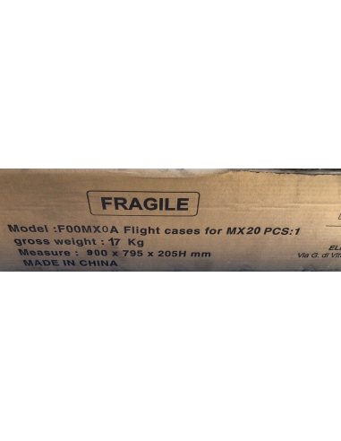 Flight Cases Montarbo F00MX0A MX20 Universale...