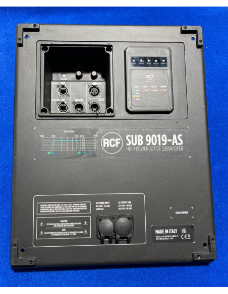 Amplificatore completo RCF SUB 9019-AS 4000Watt con Modulo PEERLESS
