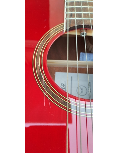EKO NXT A100CE See Through Red CHITARRA...