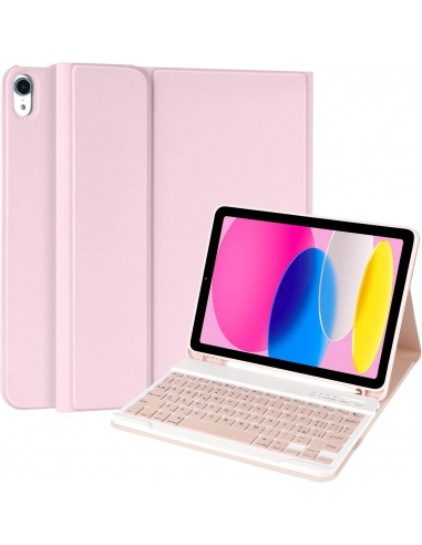 Cover con Tastiera per iPad 10 Generazione...