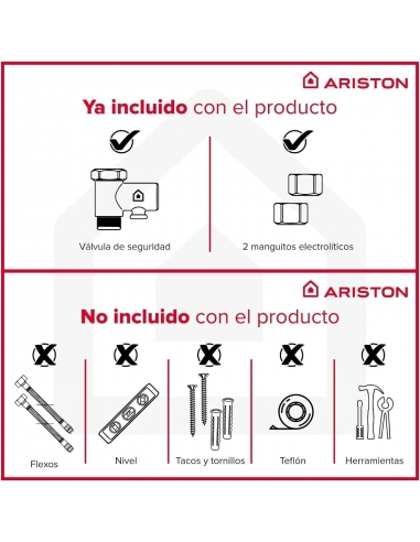 ARISTON BLU EVO R 30 3100321 Scaldabagno...