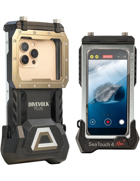 DIVEVOLK Seatouch 4 Max Plus Custodia impermeabile per iPhone
