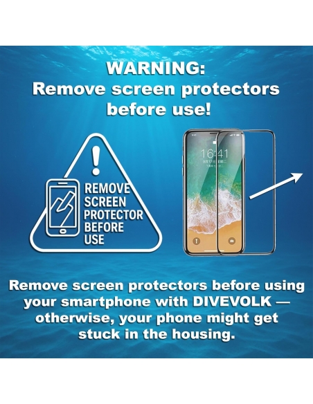DIVEVOLK Seatouch 4 Max Plus Custodia impermeabile per iPhone