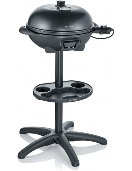 SEVERIN PG 8541 - Barbecue/da pavimento (2.000 W, superficie grill, diametro 41