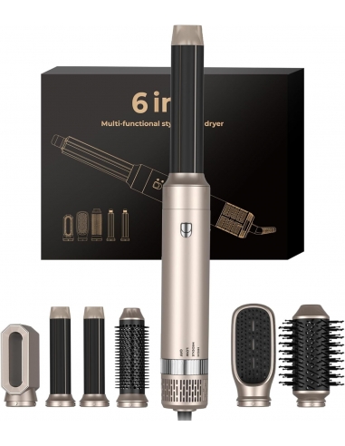 OKWRAP Airstyler 6 in 1, set da 1000 W, con...