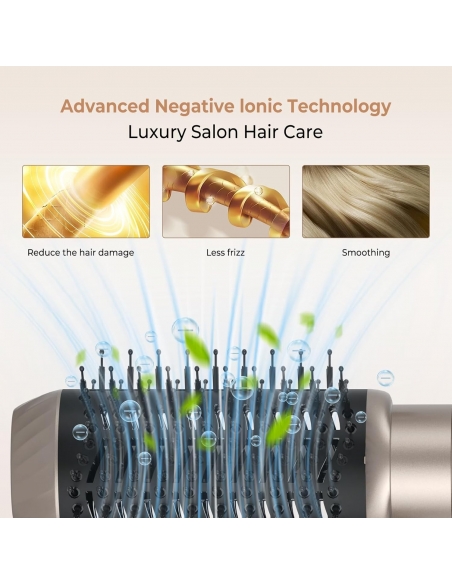OKWRAP Airstyler 6 in 1, set da 1000 W, con ferro arricciacapelli