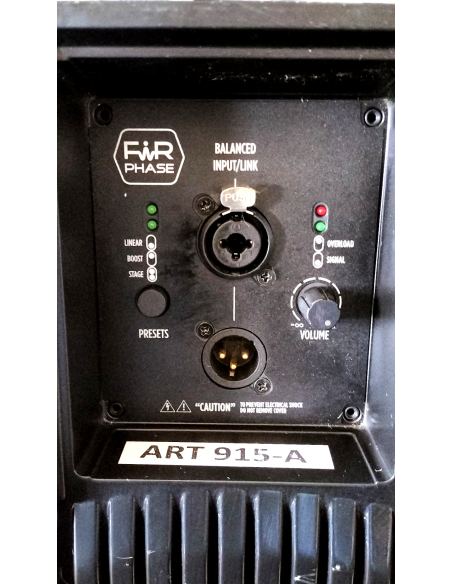 Amplificatore completo RCF ART. 915-A 2100W Biamplificato 131 dB NON SERIGRAFATA