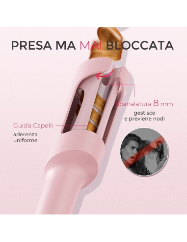 TYMO Curlpro Arricciacapelli Automatico...