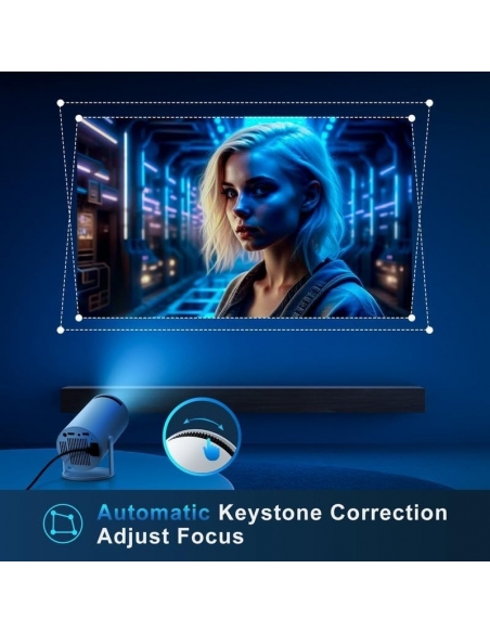 YEEFON HY300 Proiettore Mini Portatile Videoproiettore WiFi Bluetooth