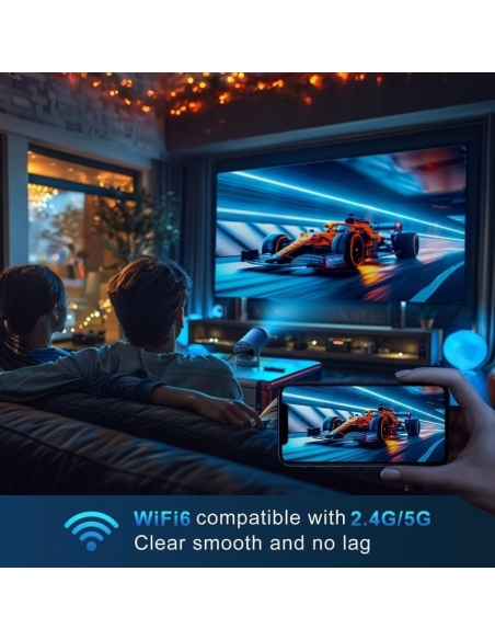 YEEFON HY300 Proiettore Mini Portatile Videoproiettore WiFi Bluetooth