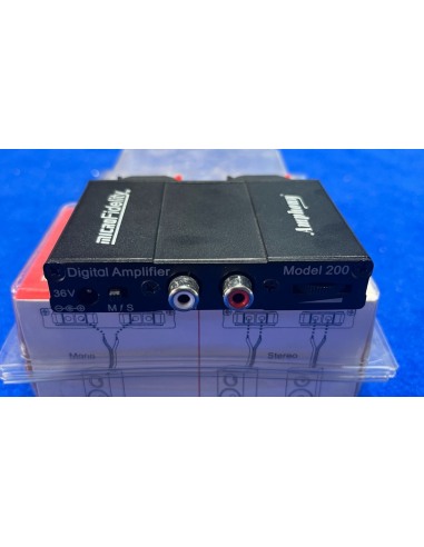 AMPHONY microFidelity 200 Mini amplificatore...