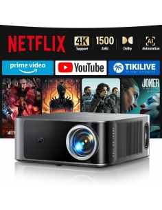 TOPTRO X9 Proiettore 4k Compatible with Netflix/1500...