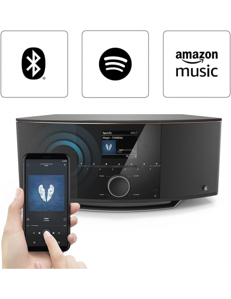 Hama DIR150BT Radio Internet radio Dab/Dab+/FM, stereo da 90 W