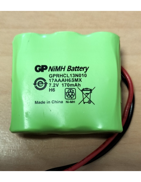 GP Batteria Ricaricabile NiMH GPHCL13N010 7,2 V 170mAh H6