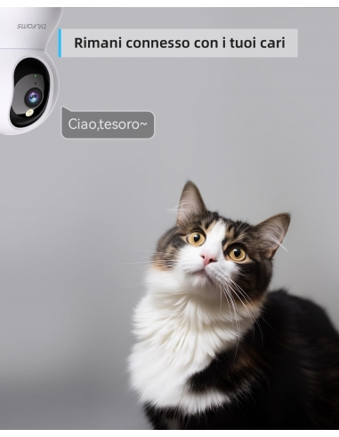 Blurams A31 Telecamera Wi-Fi Interno 2K...