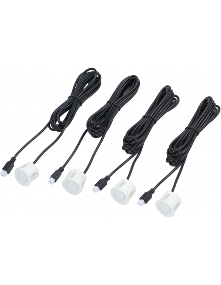 Kit 4 Sensori di parcheggio per auto retromarcia posteriori LED Display Sensore