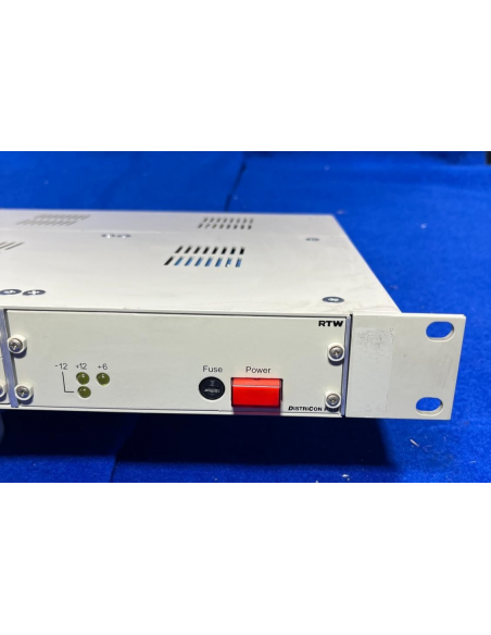 RTW 1239 Distributore audio con sottotelaio da 19″/1U con alimentatore e connett