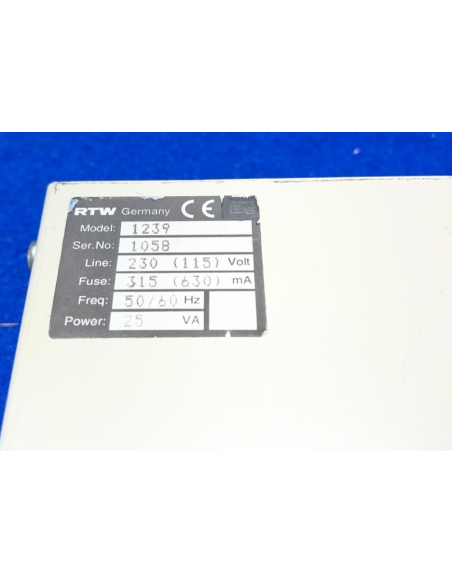 RTW 1239 Distributore audio con sottotelaio da 19″/1U con alimentatore e connett